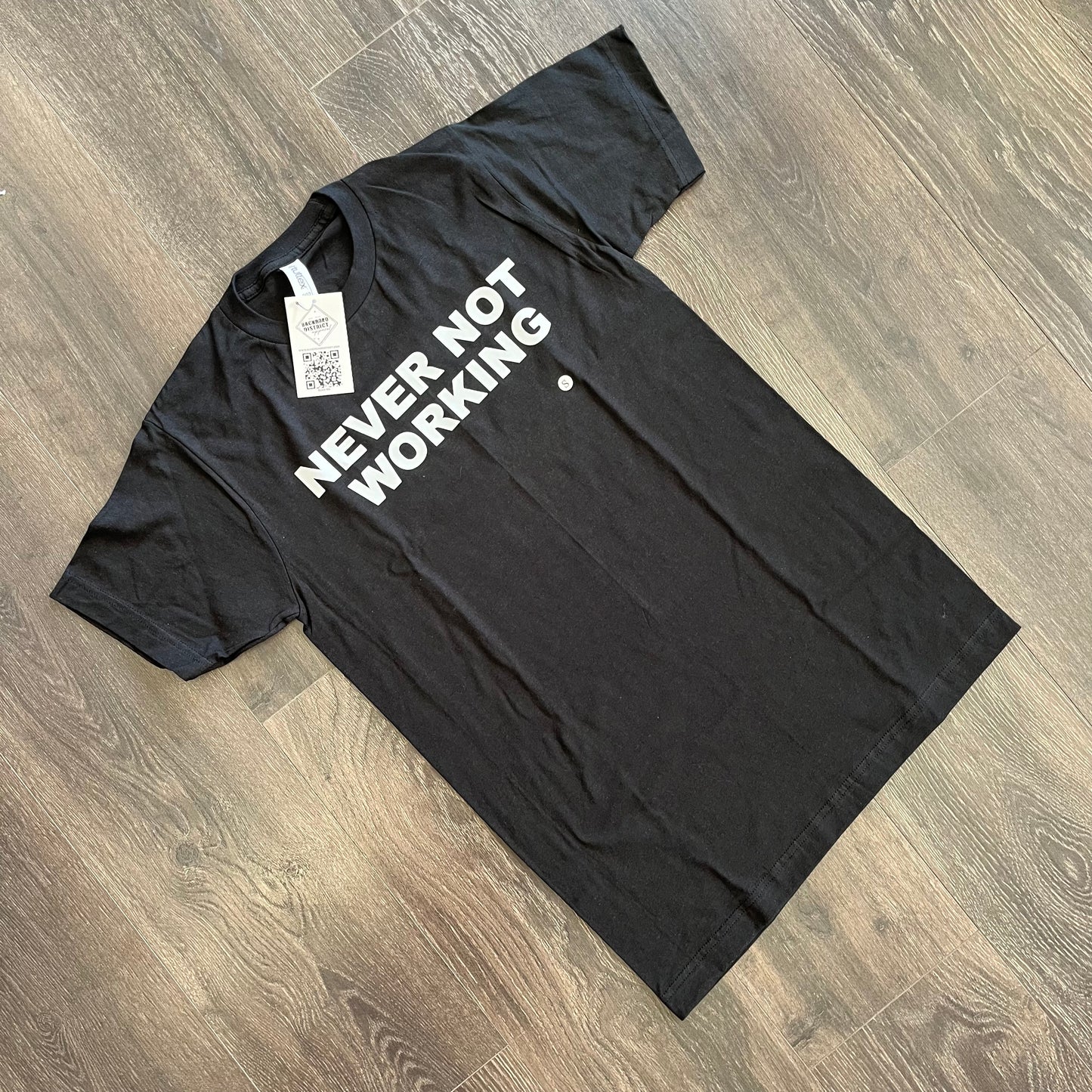 Never Not Working Graphic Tee (Black)