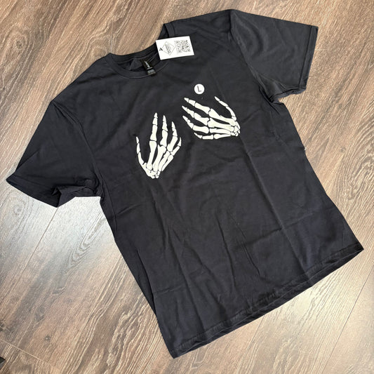 Skeleton Hands Graphic Tee