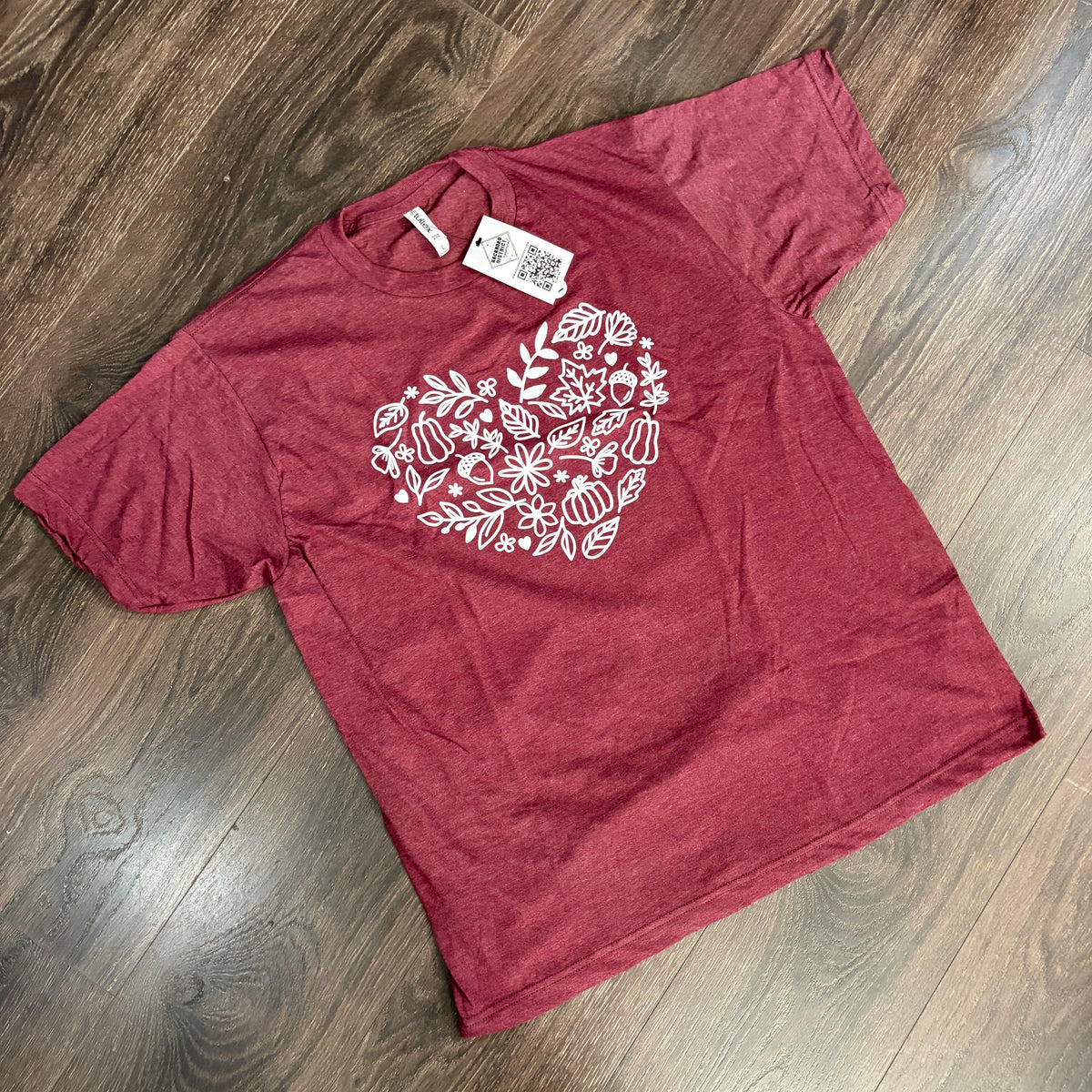Fall Typography Heart