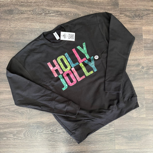 Holly Jolly Graphic Crewneck