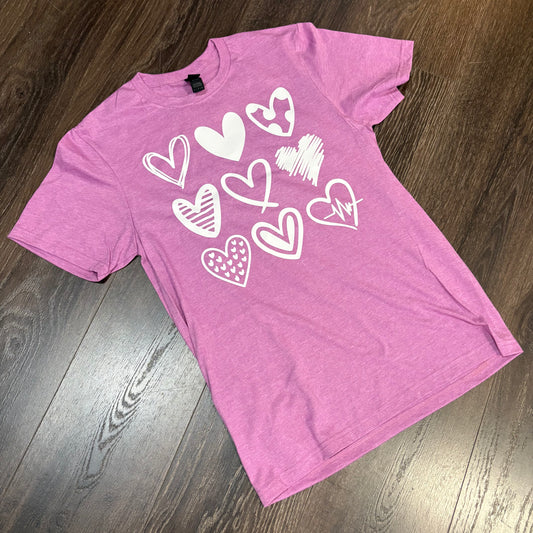 Hearts Graphic Tee