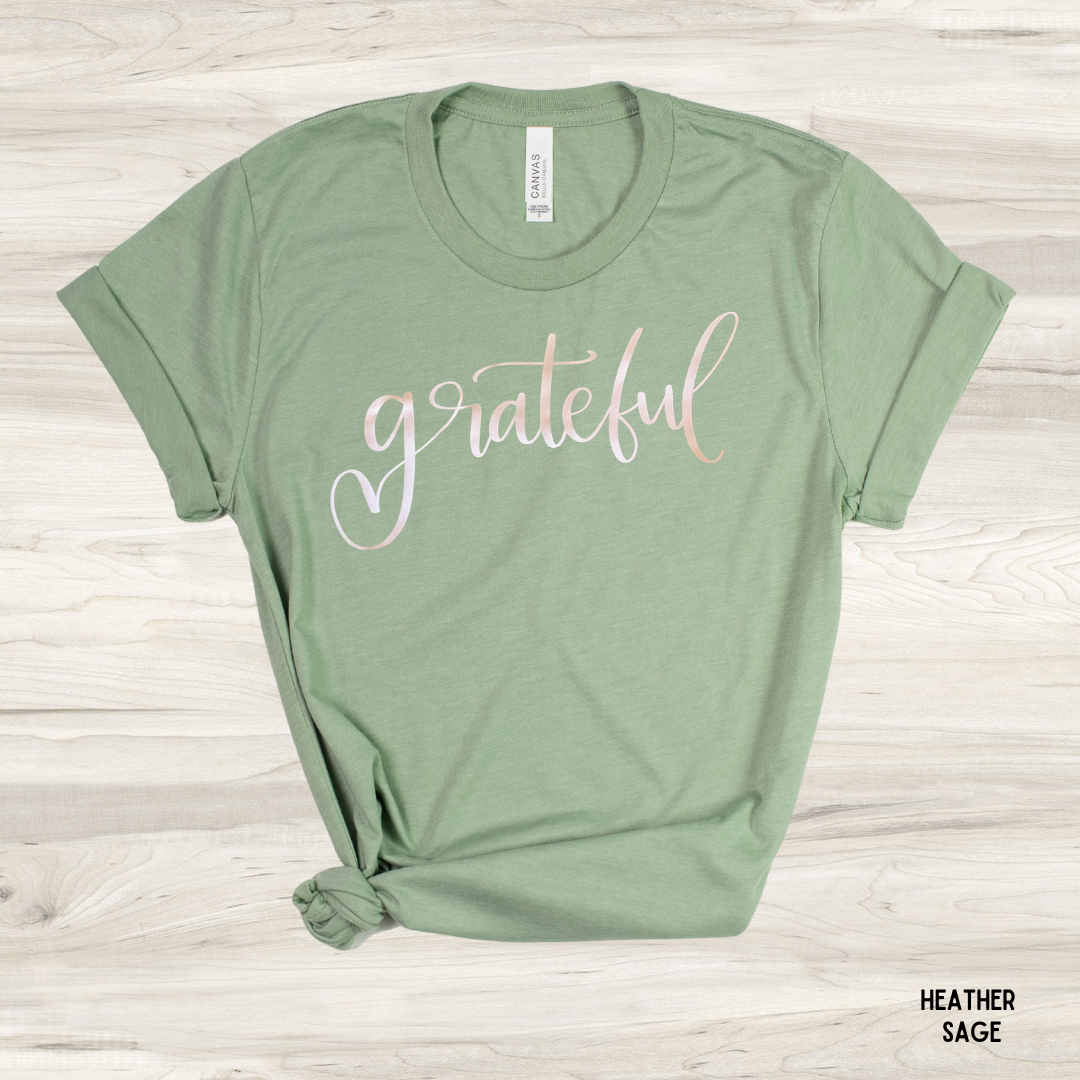 "Grateful" Graphic Tee