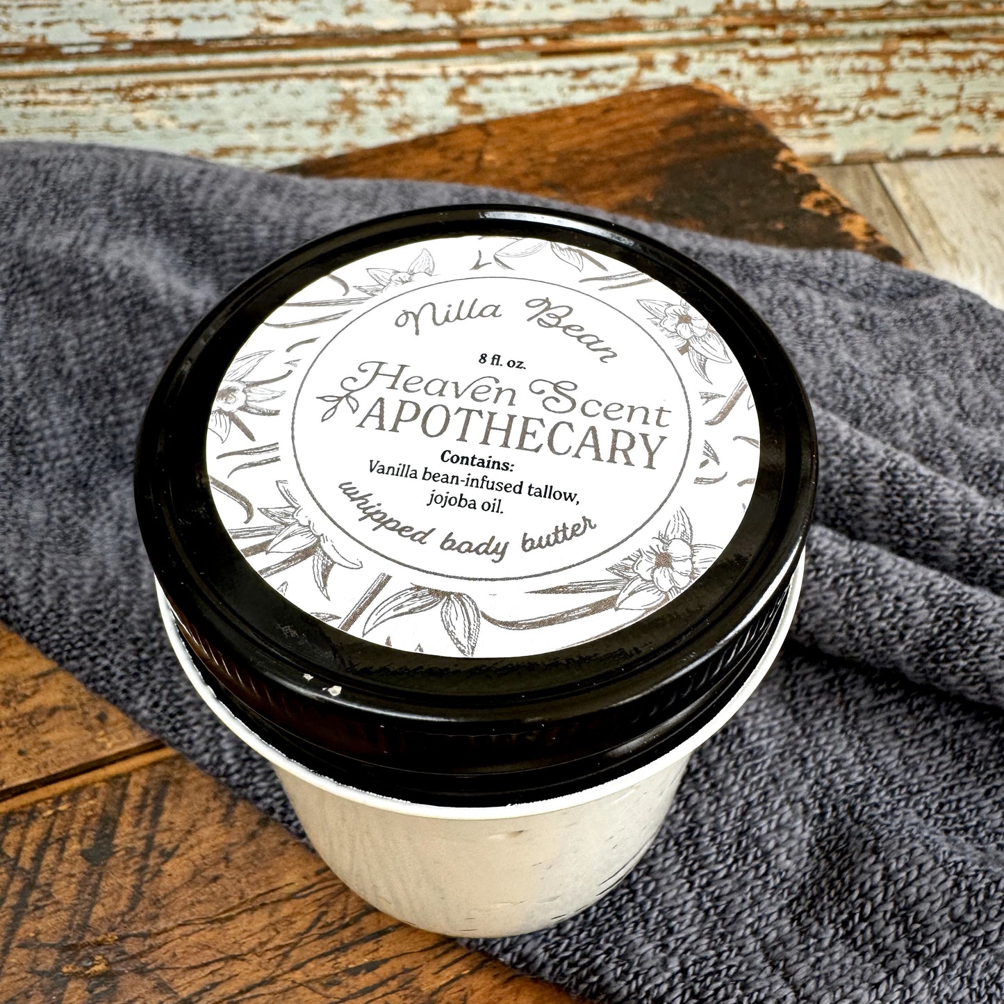 Nilla-Bean Whipped Body Butter | Heaven Scent Apothecary | The Corner Collective