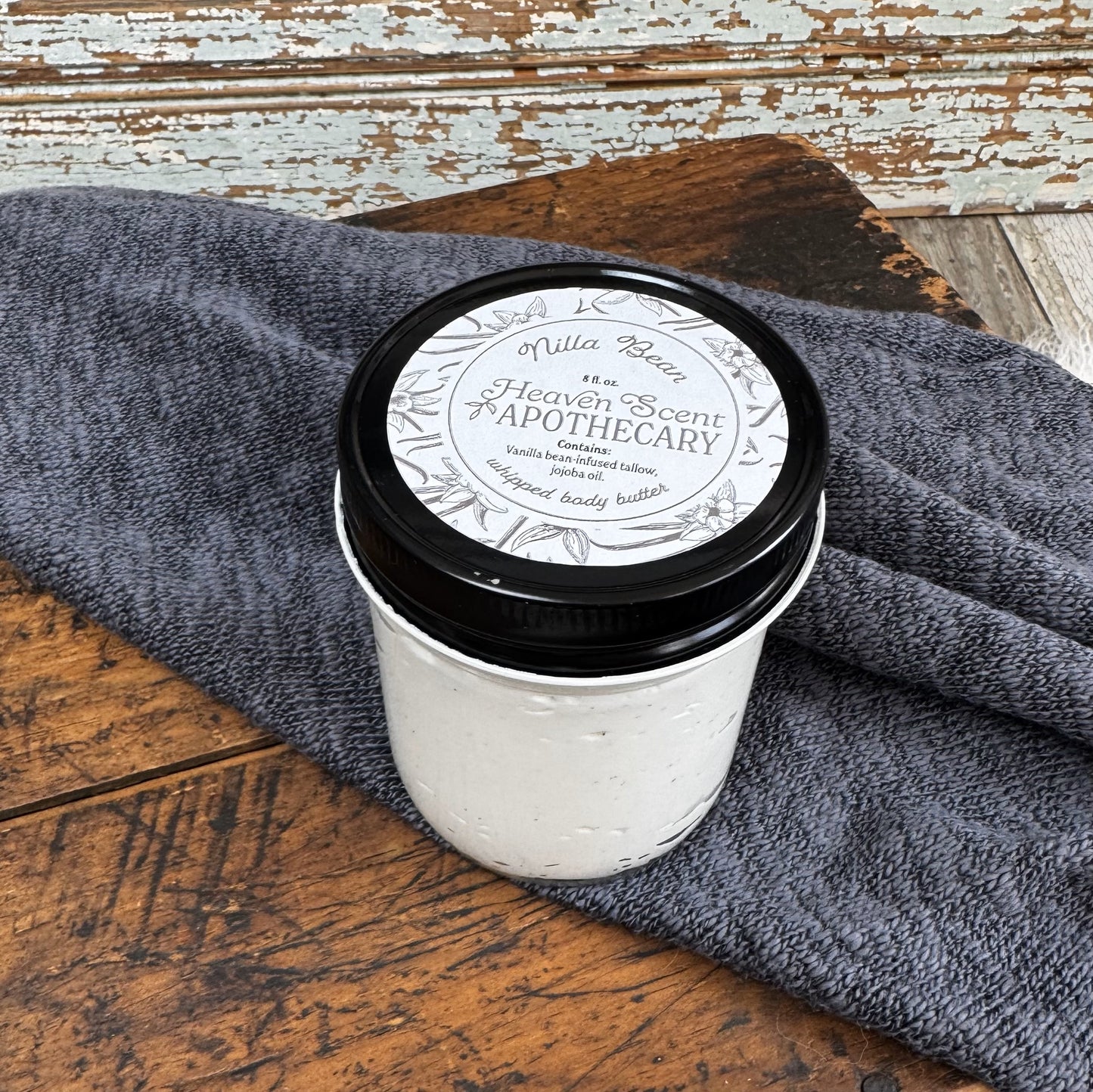 Nilla-Bean Whipped Body Butter | Heaven Scent Apothecary | The Corner Collective