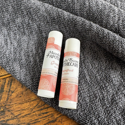 Grapefruit Chapstick | Heaven Scent Apothecary | The Corner Collective