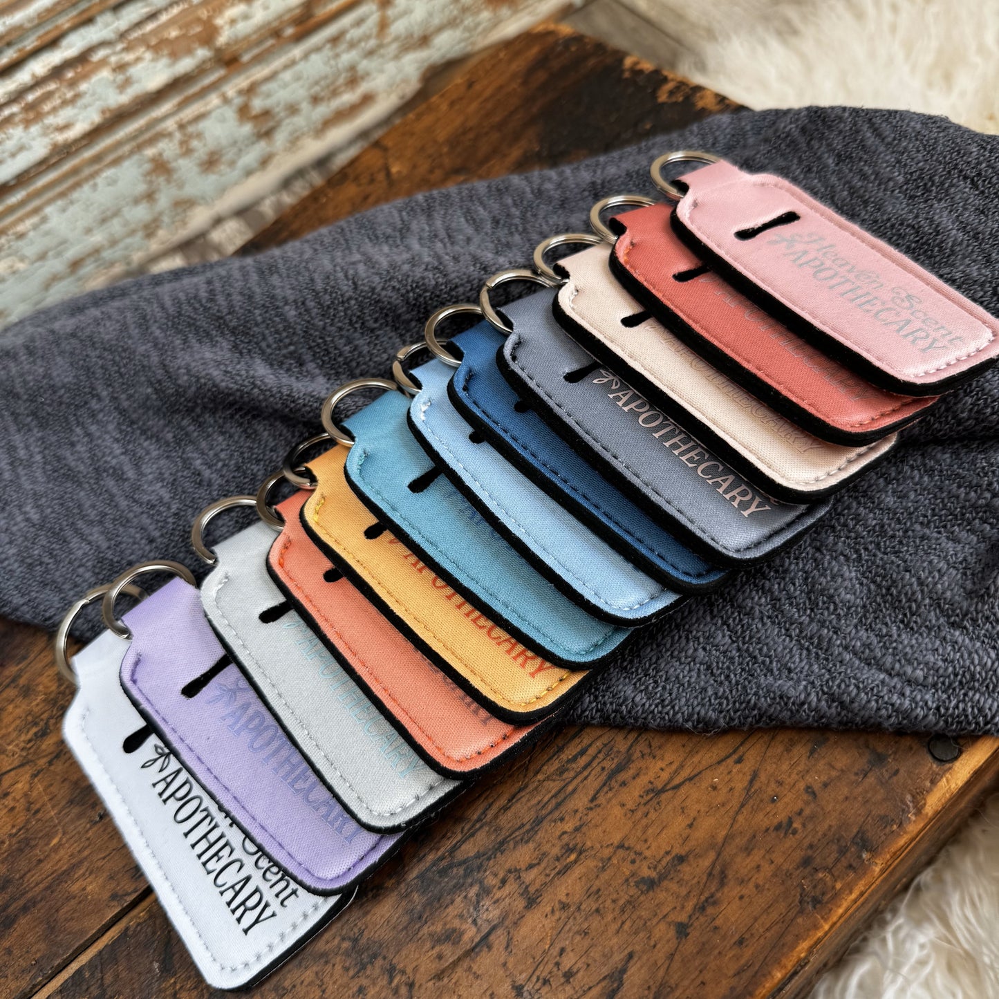 Keychain Chapstick Holder | Heaven Scent Apothecary | The Corner Collective