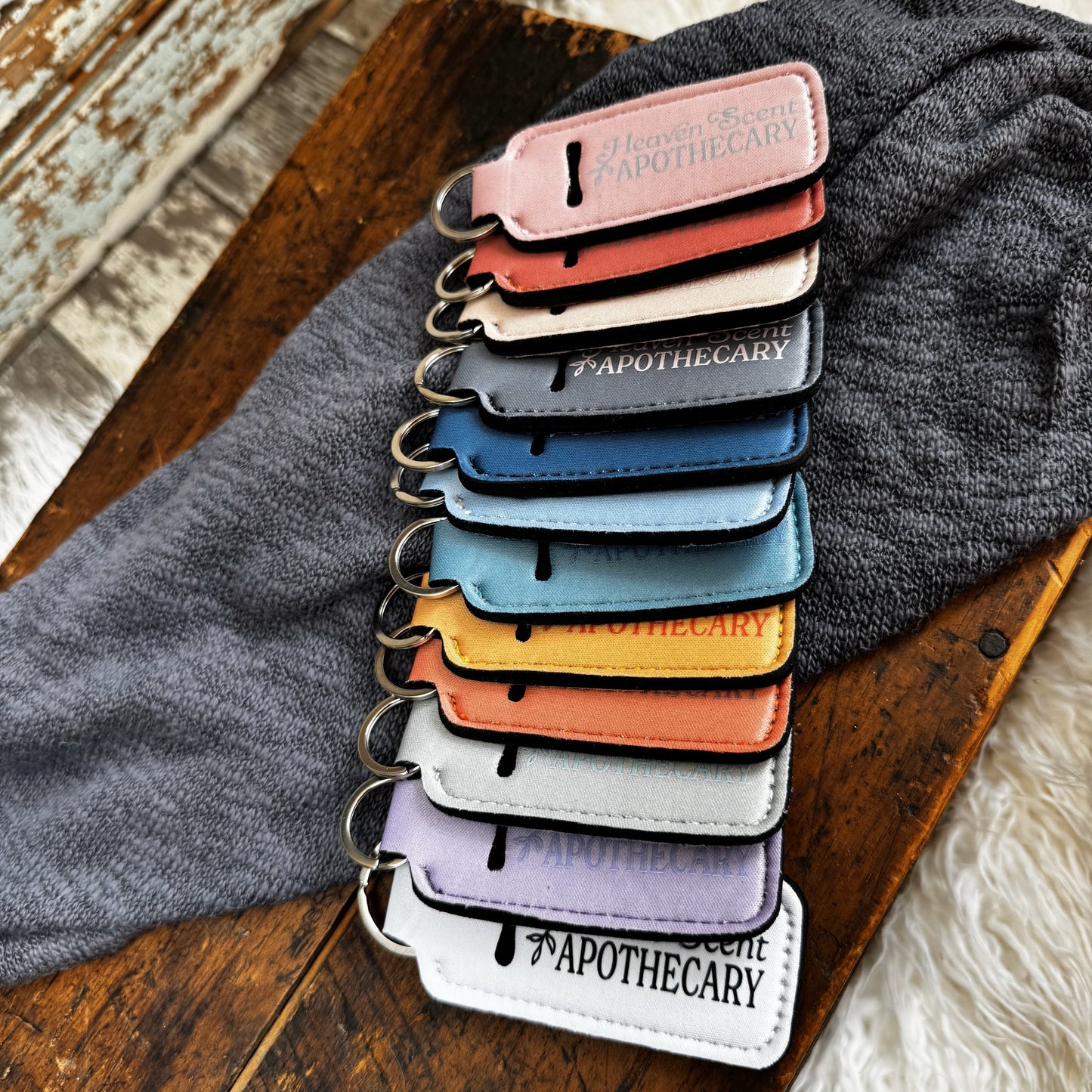 Keychain Chapstick Holder | Heaven Scent Apothecary | The Corner Collective