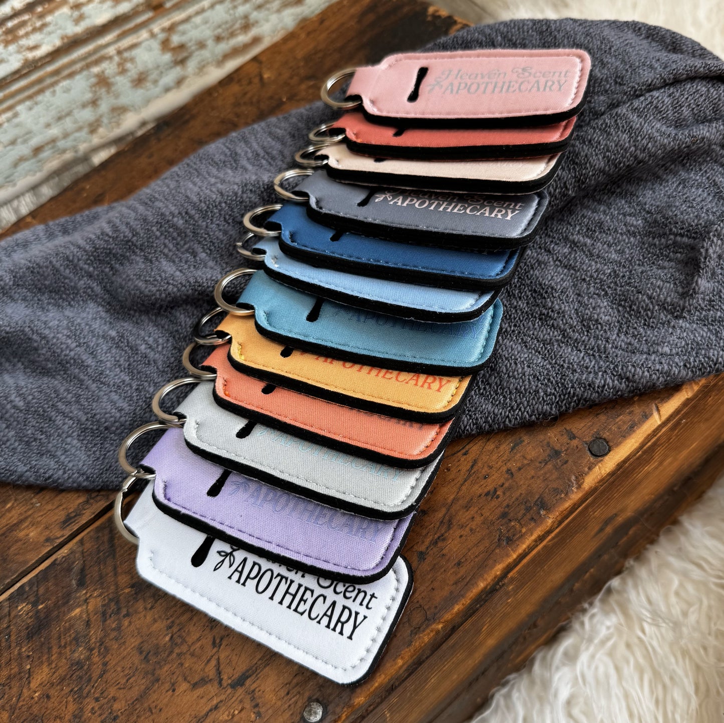 Keychain Chapstick Holder | Heaven Scent Apothecary | The Corner Collective
