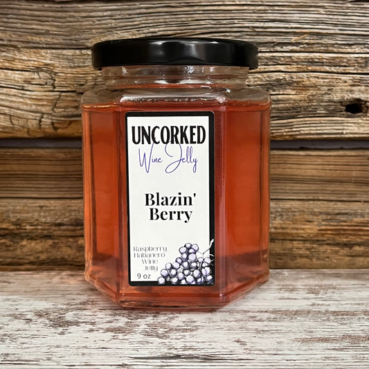 Uncorked Wine Jelly - Blazin' Berry