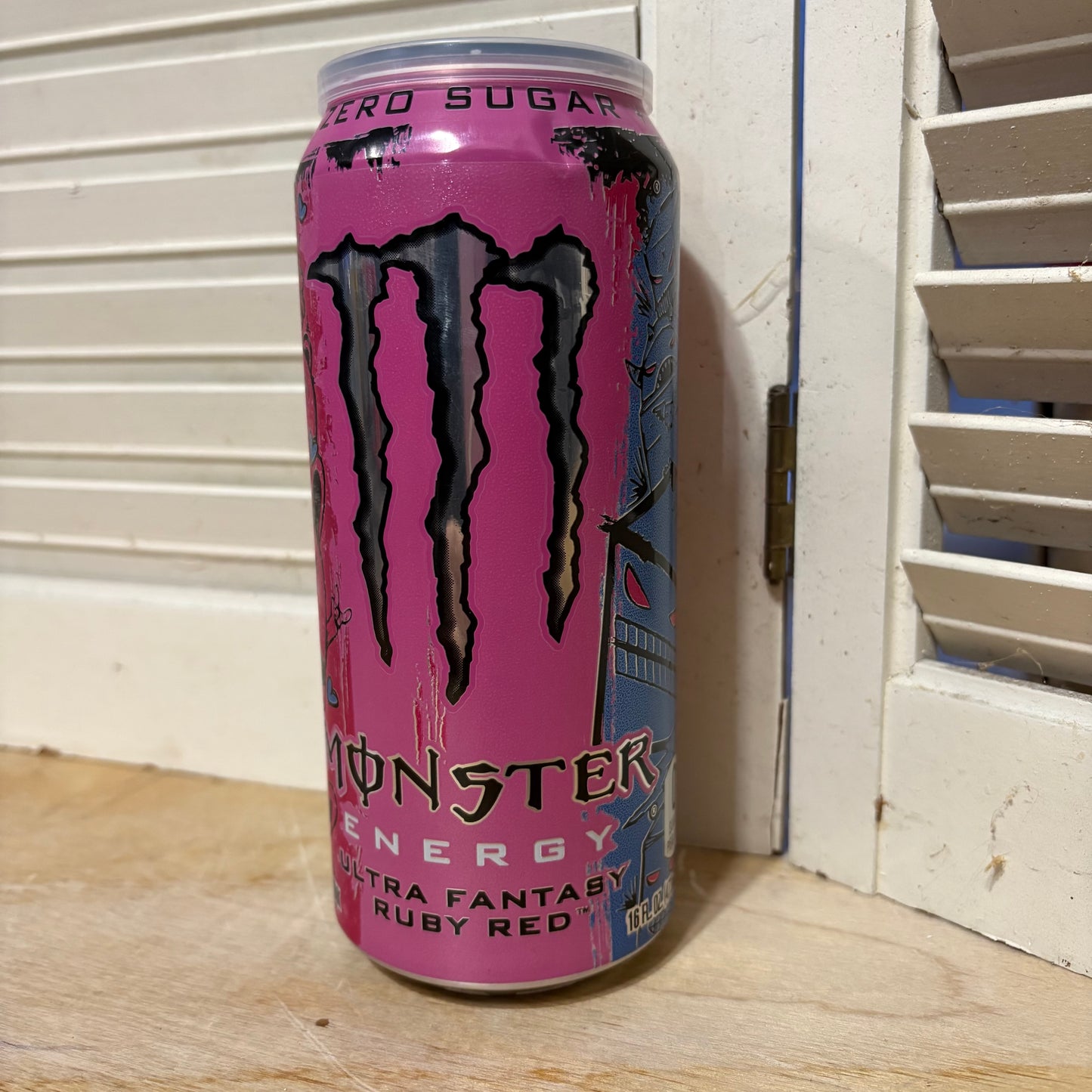 Recycled Can Candle - 16oz Ruby Red Monster