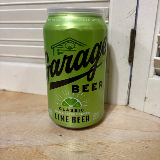 Recycled Can Candle - 12oz Lime Garage Beer