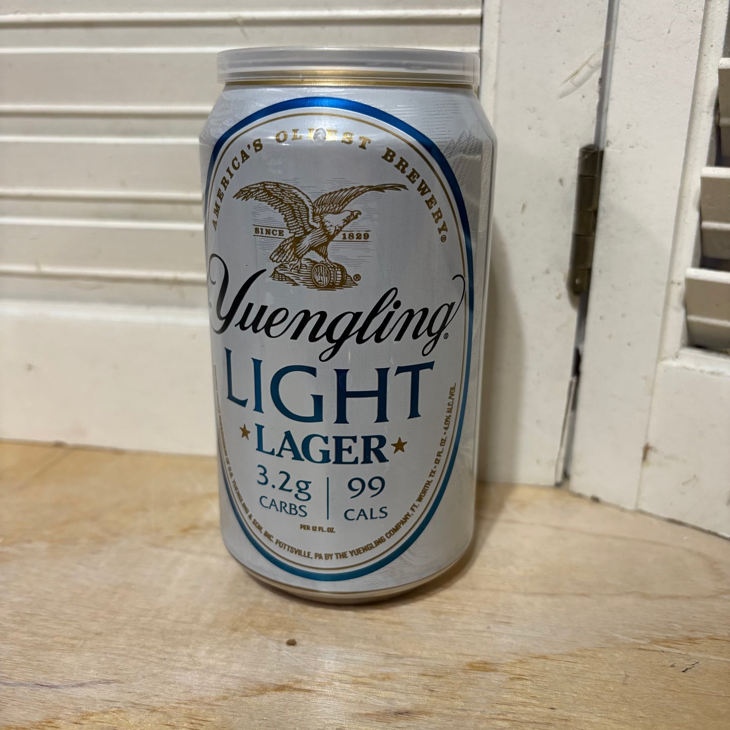 Recycled Can Candle - 12oz Citronella (Yuengling Light)