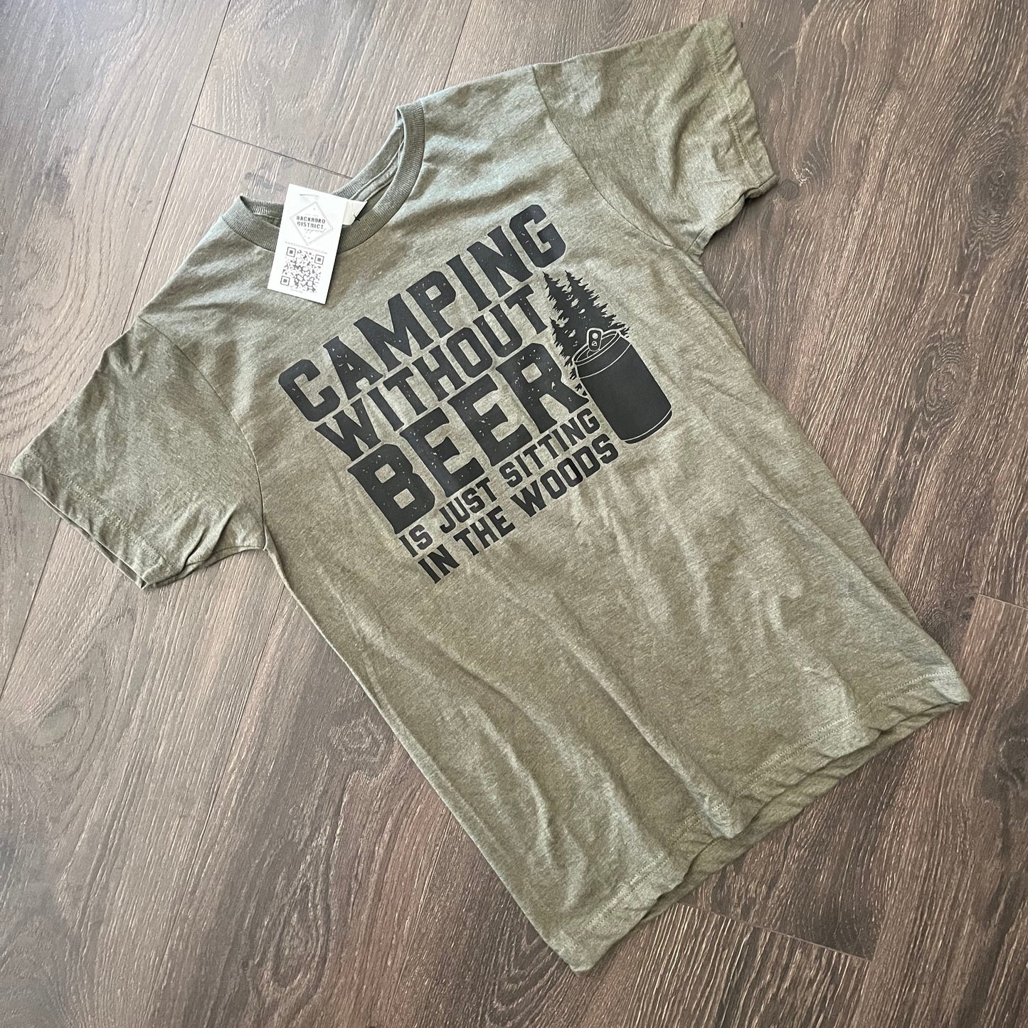 Camping in the woods... Graphic Tee