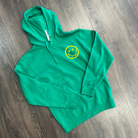 Smiley Face Graphic Hoodie