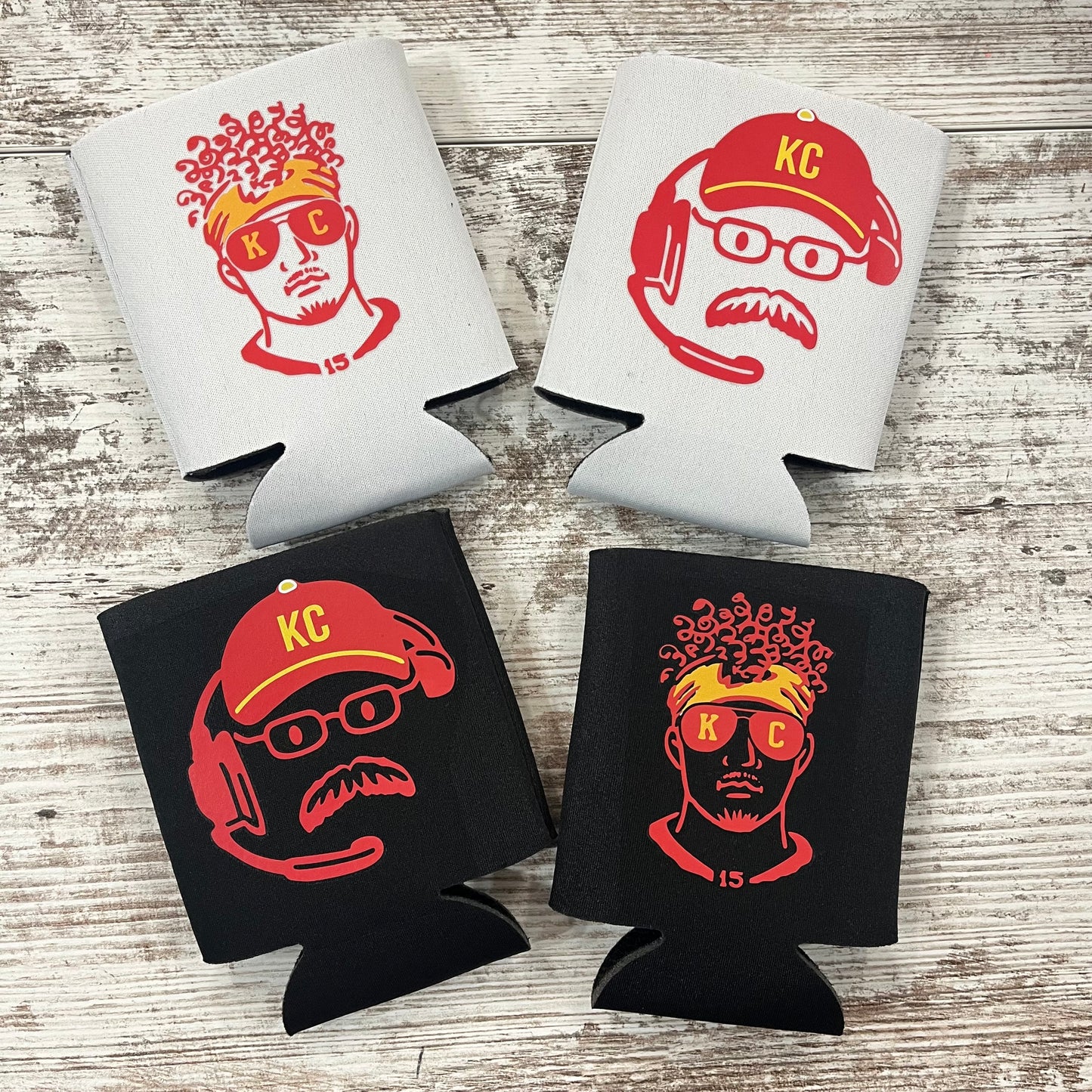 Andy & Mahomes Koozie