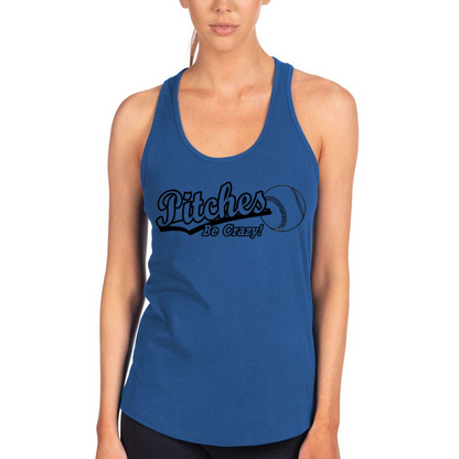 Pitches Be Crazy Graphic Tank