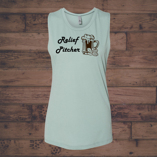 Relief Pitcher Graphic Tank