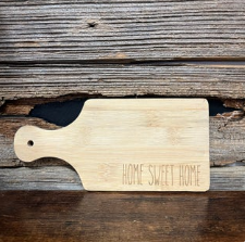 Home Sweet Home Deco Cutting Board | V's Workshop
