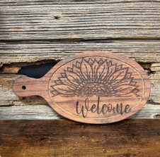 Welcome.. Deco Cutting Board | V's Workshop