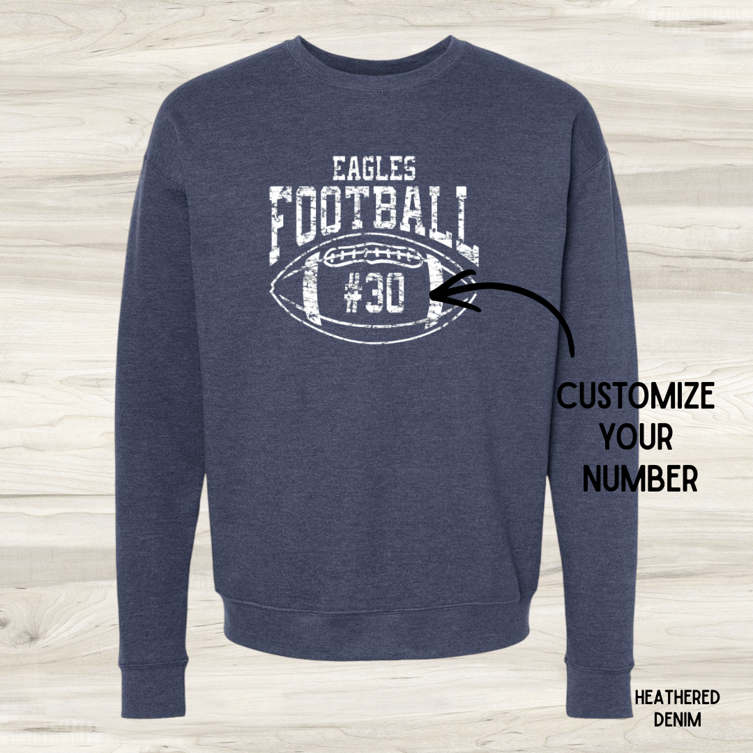 Eagles Football *Customize Number*