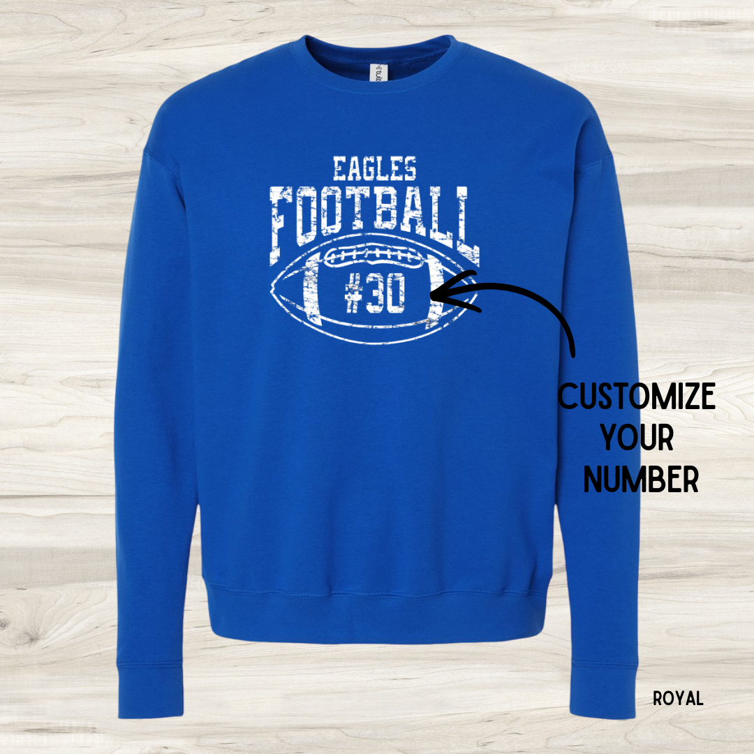 Eagles Football *Customize Number*