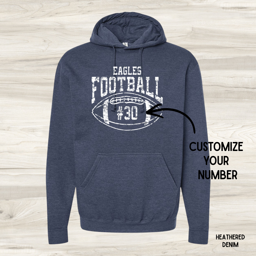 Eagles Football *Customize Number*