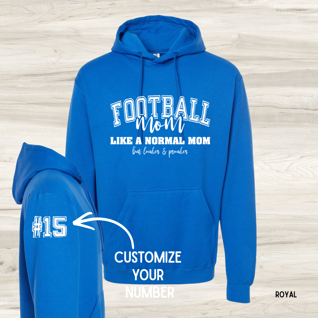Football Mom *Custom Number*