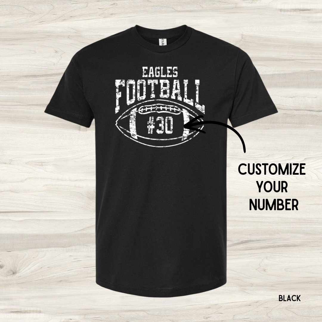 Eagles Football *Customize Number*