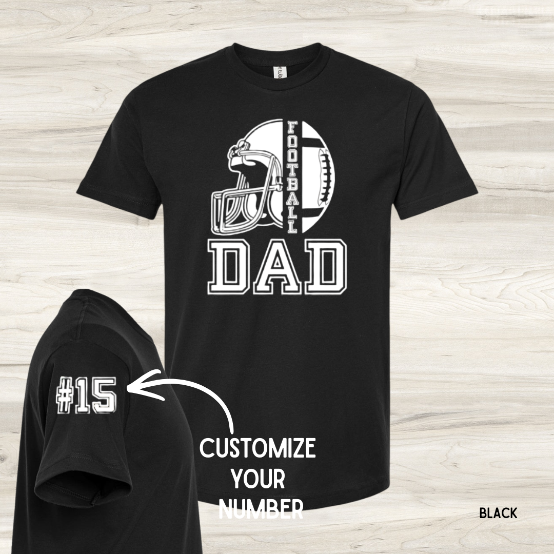 Football Dad *Custom Number*