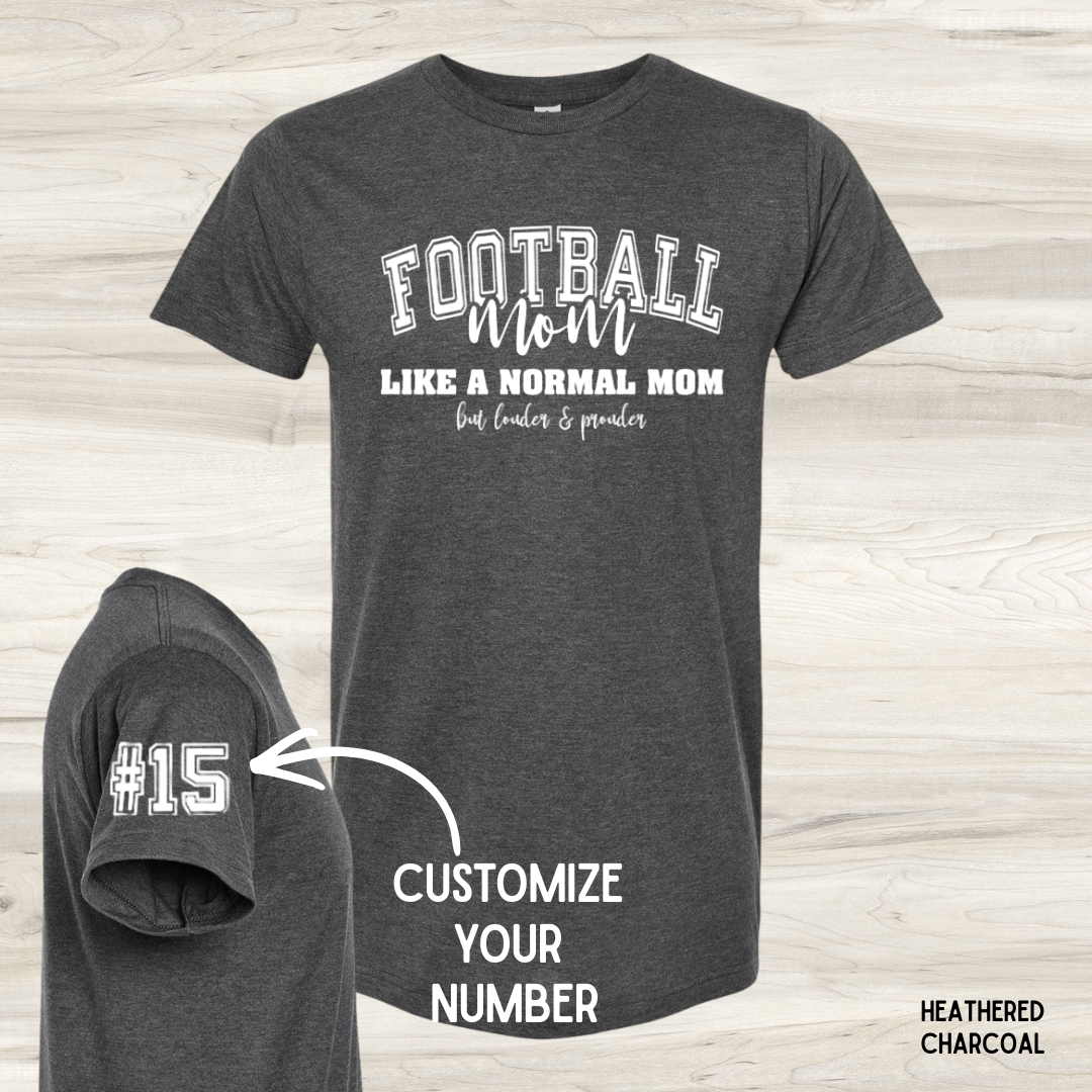 Football Mom *Custom Number*