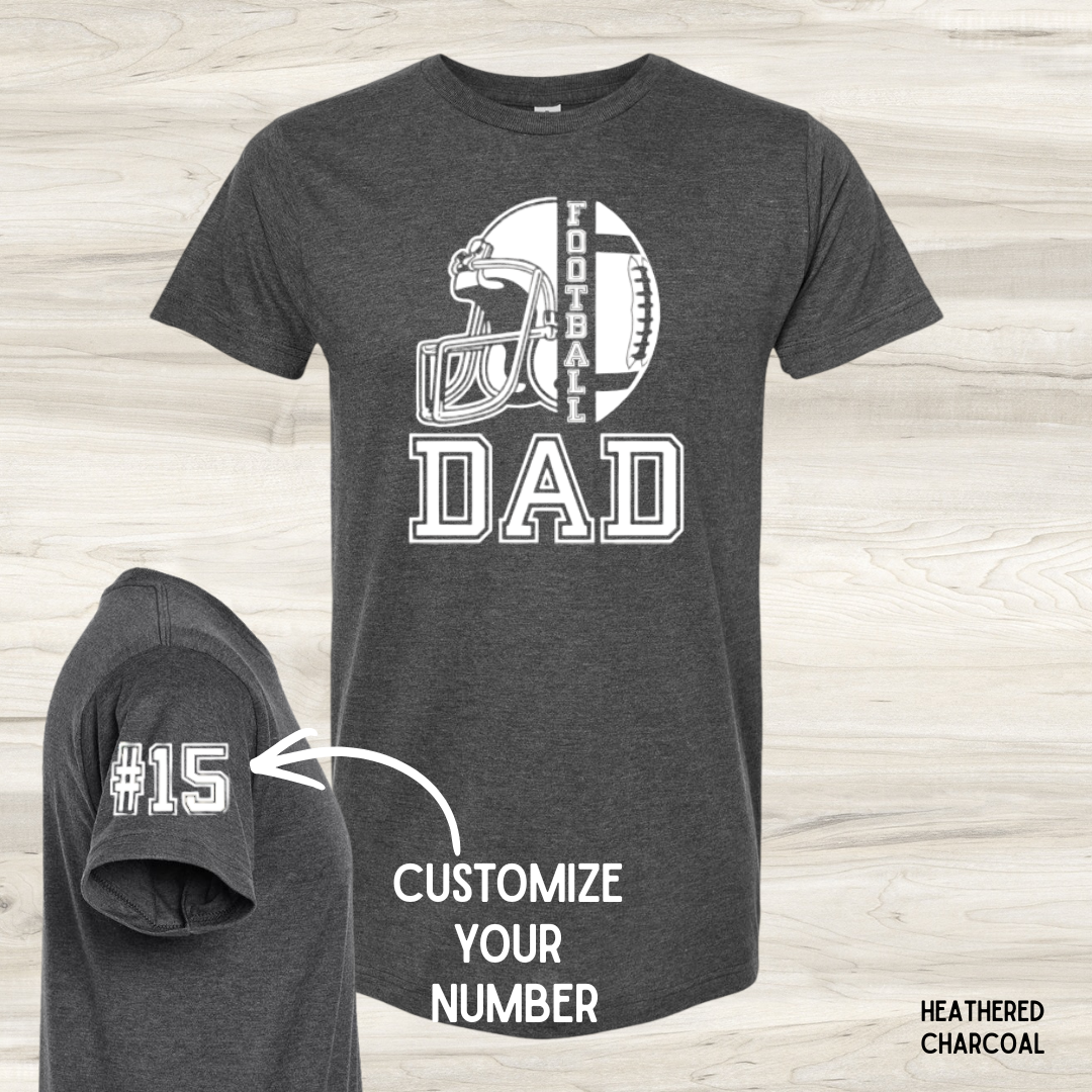 Football Dad *Custom Number*