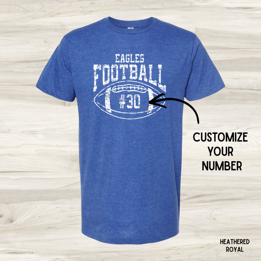 Eagles Football *Customize Number*
