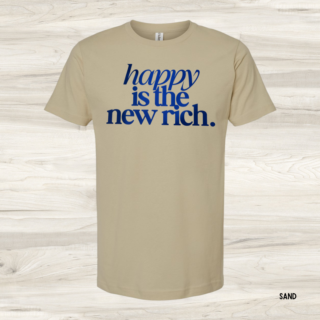 Happy is the new Rich