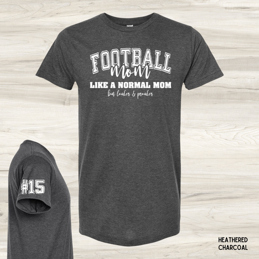 Football Mom *Custom Number*