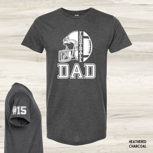 Football Dad *Custom Number*