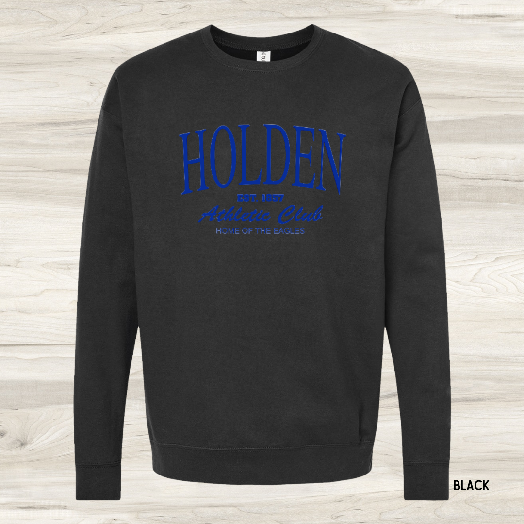 Adult - Holden Athletic Club LS Crew Sweatshirt - Blue Print