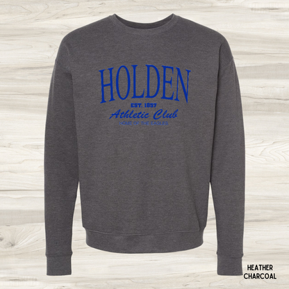 Adult - Holden Athletic Club LS Crew Sweatshirt - Blue Print