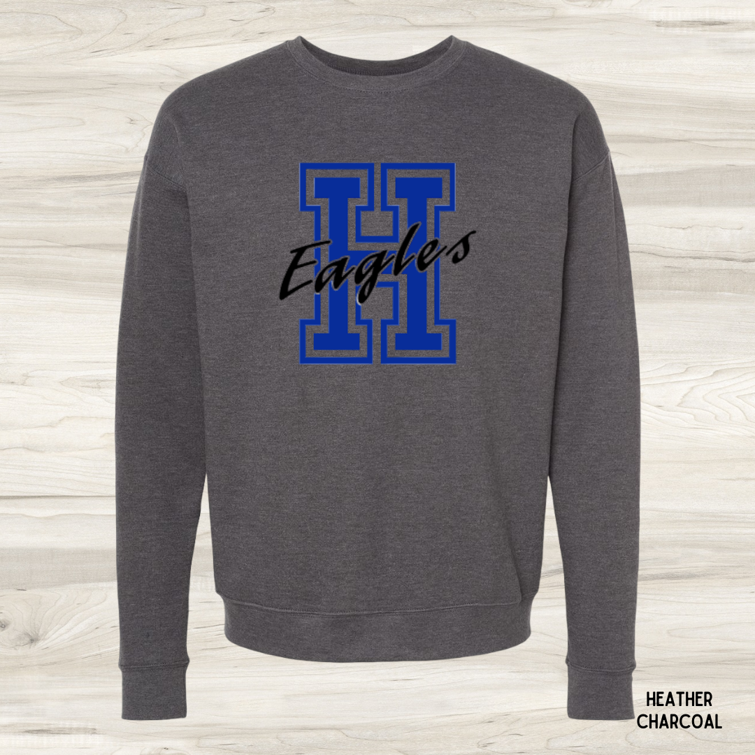 Adult - Holden Eagles 2 LS Crew Sweatshirt