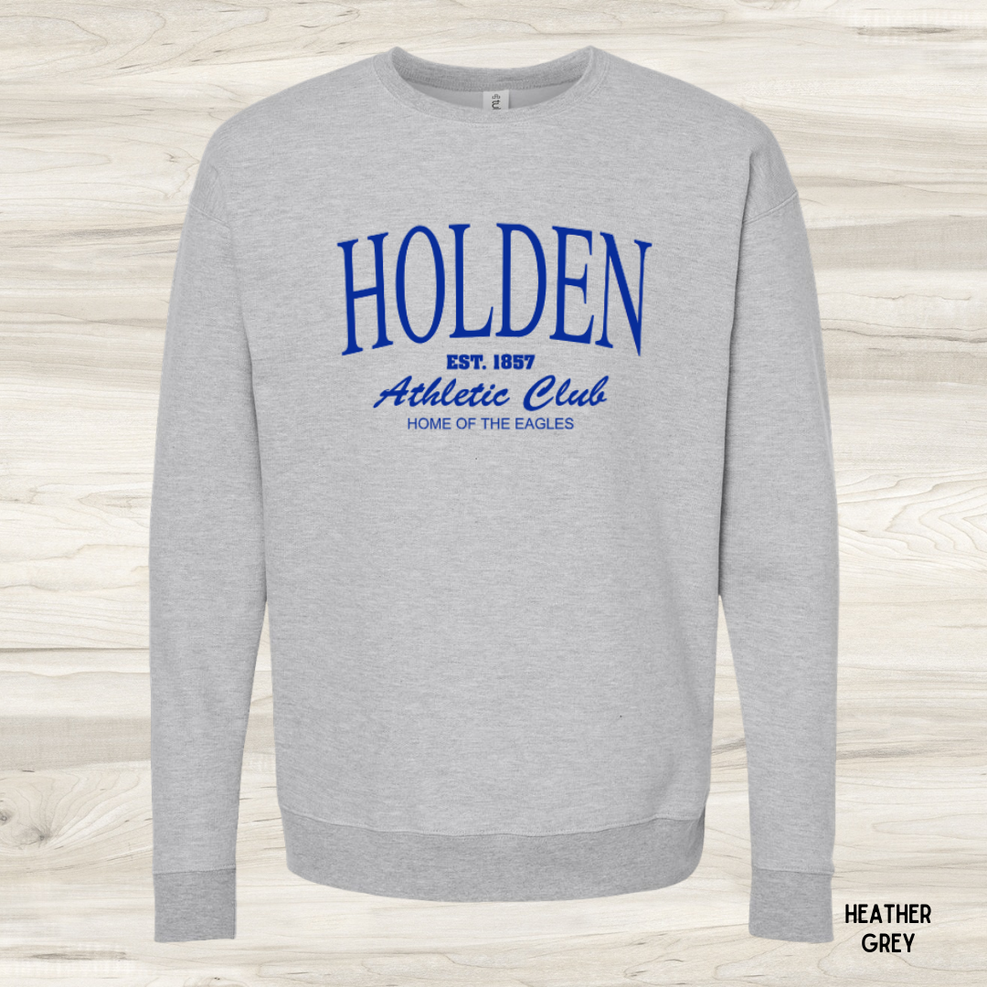 Adult - Holden Athletic Club LS Crew Sweatshirt - Blue Print