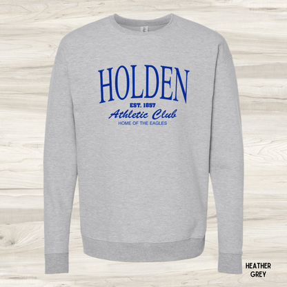 Adult - Holden Athletic Club LS Crew Sweatshirt - Blue Print