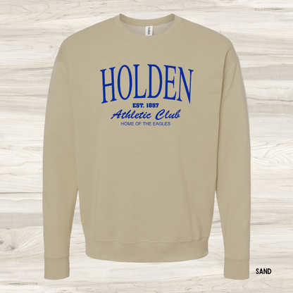 Adult - Holden Athletic Club LS Crew Sweatshirt - Blue Print