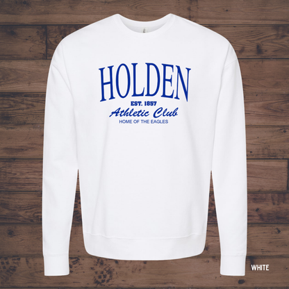 Adult - Holden Athletic Club LS Crew Sweatshirt - Blue Print