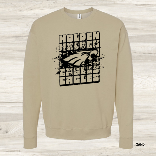 Adult - Holden Eagles LS Crew Sweatshirt