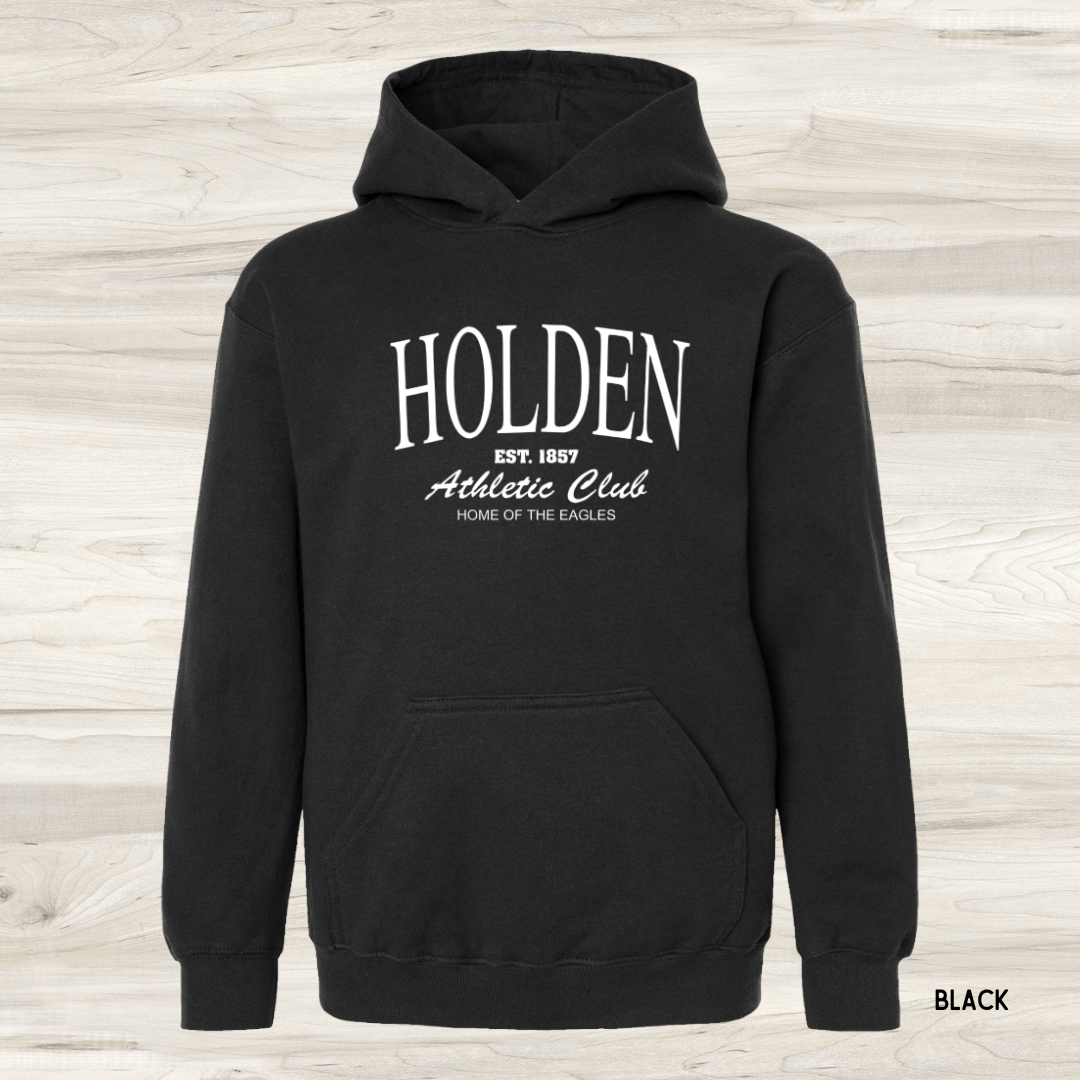 Youth - Holden Athletic Club Hoody - White Print