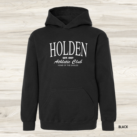 Youth - Holden Athletic Club Hoody - White Print