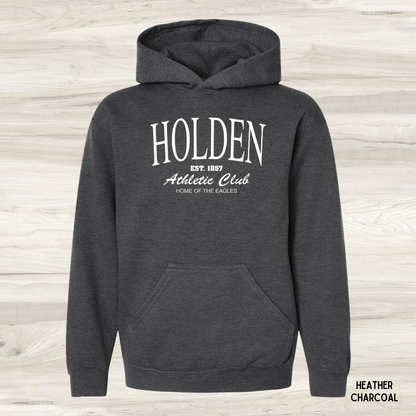 Youth - Holden Athletic Club Hoody - White Print