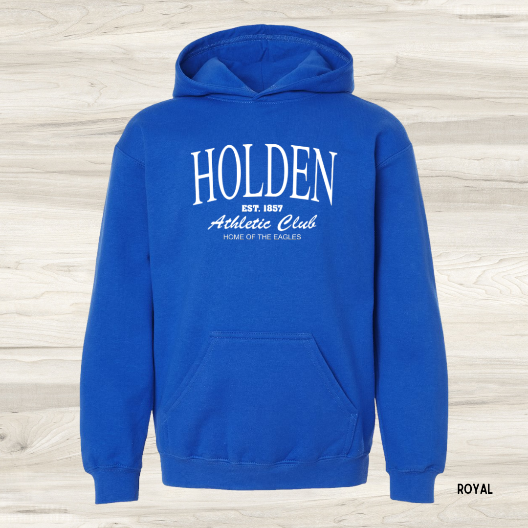 Youth - Holden Athletic Club Hoody - White Print