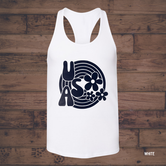 Groovy USA Graphic Tank