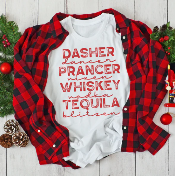 Dasher Drinking Graphic Tee