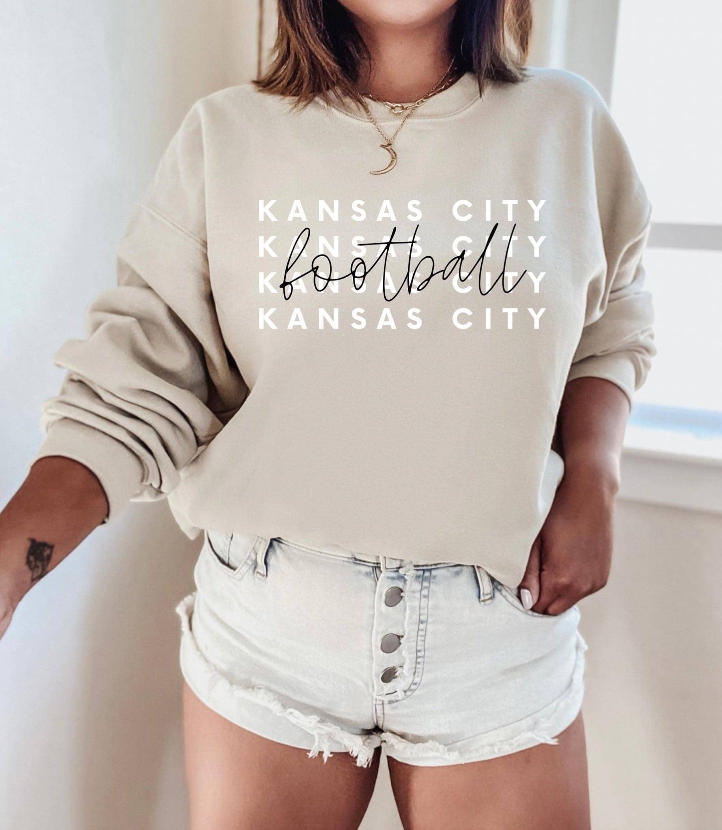 KC Football Graphic Sweatshirt